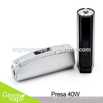 hot new mod WISMEC presa 40W in stock with 2600mah battery presa 40w mod
